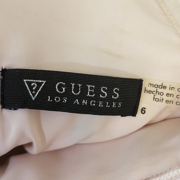 Guess Dress Womens 6 Floral Pattern‎ Sleeveless Knee Length Fitted Bodice A-Line - Picture 4 of 9